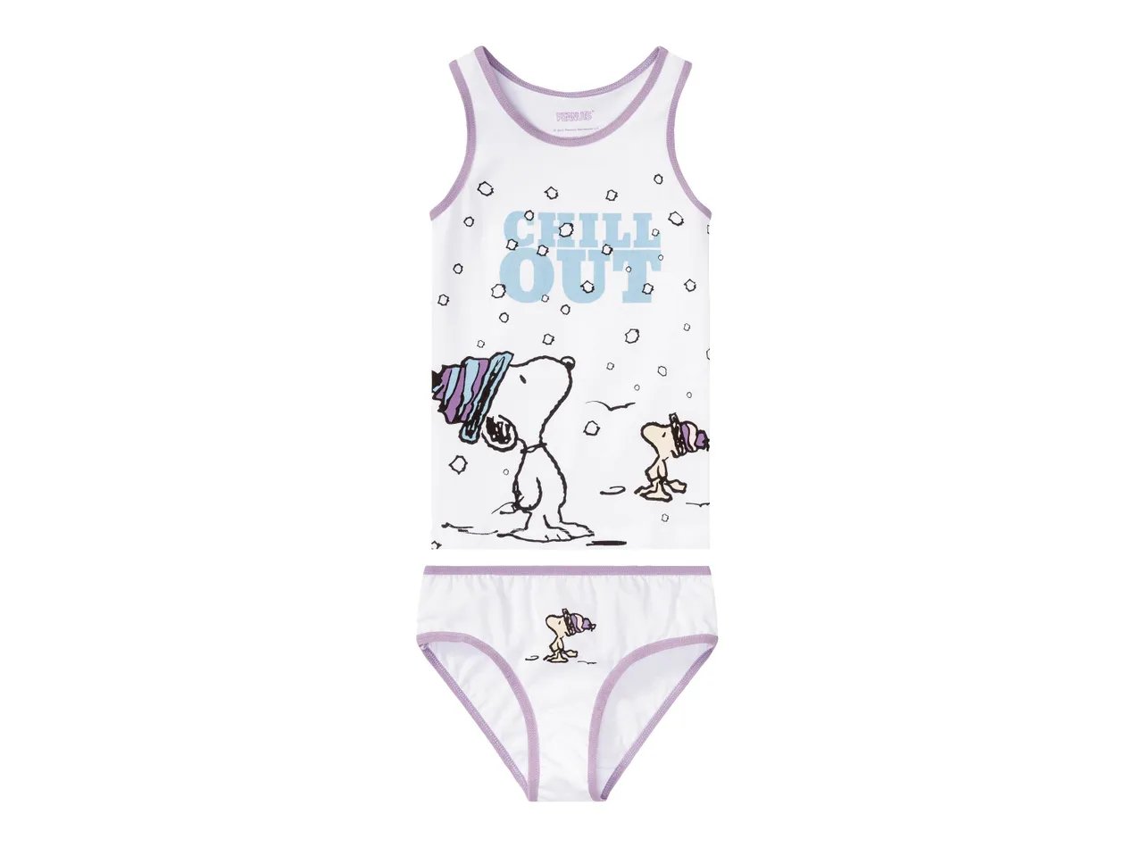 Coordinato intimo da bambina "Snoopy, Peppa Pig, Paw Patrol"