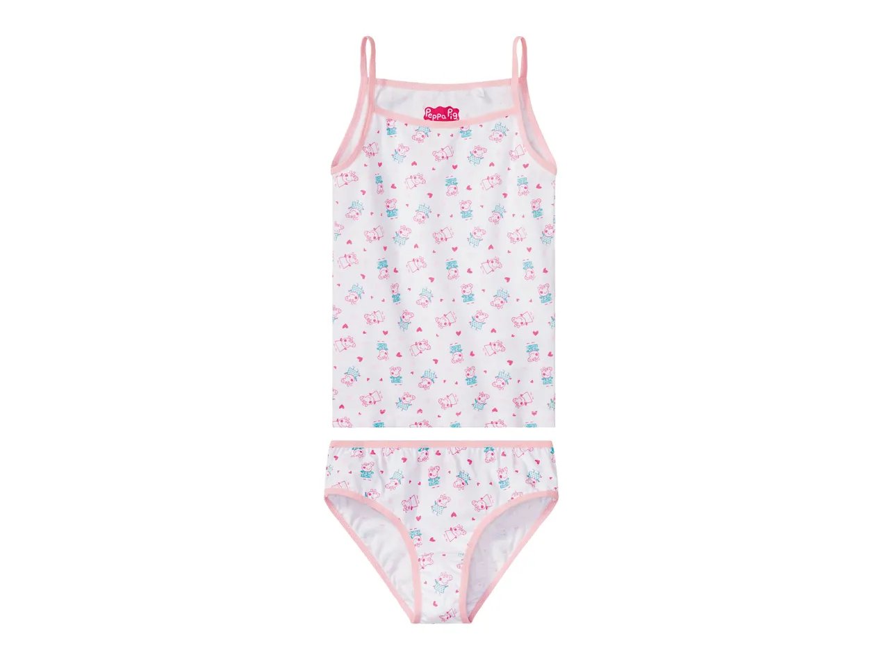 Coordinato intimo da bambina "Snoopy, Peppa Pig, Paw Patrol"