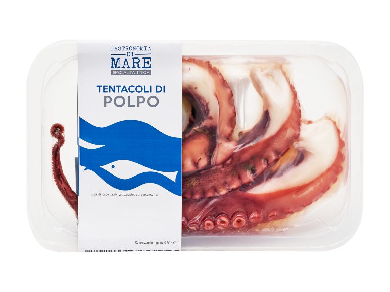 Tentacoli di polpo scottati