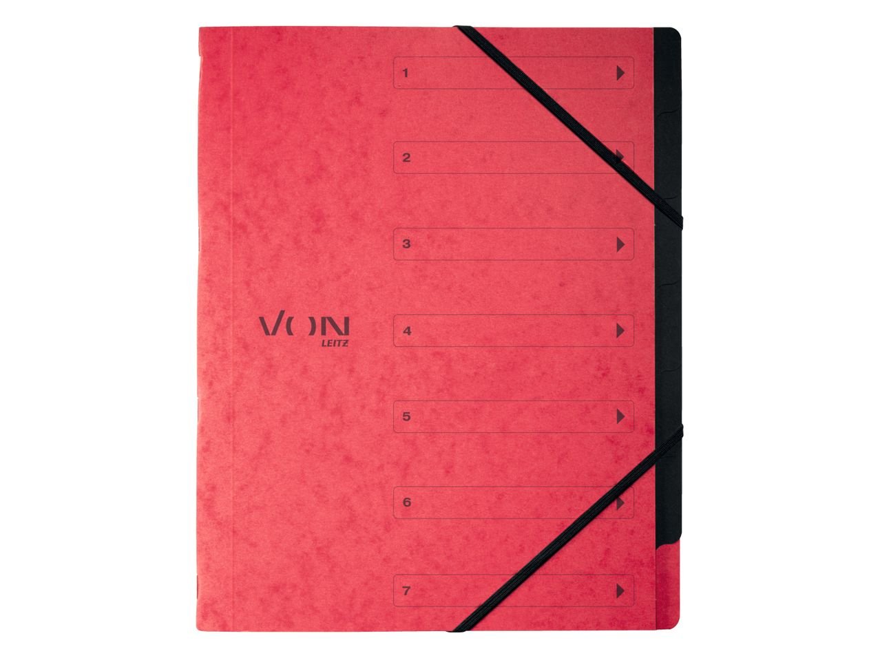 Raccoglitore a scomparti con elastico