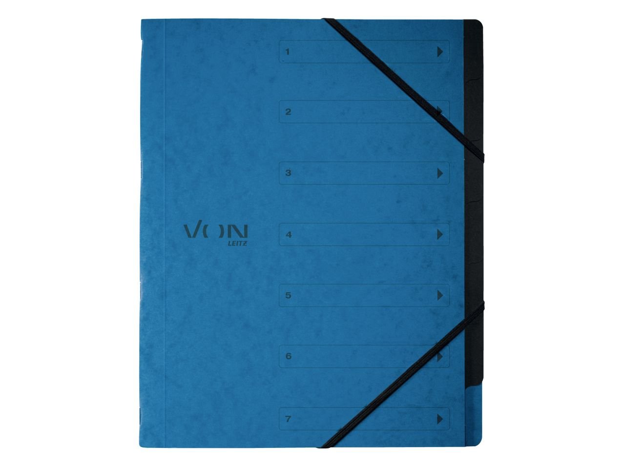 Raccoglitore a scomparti con elastico