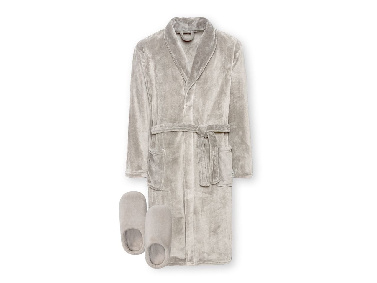 Set accappatoio con pantofole