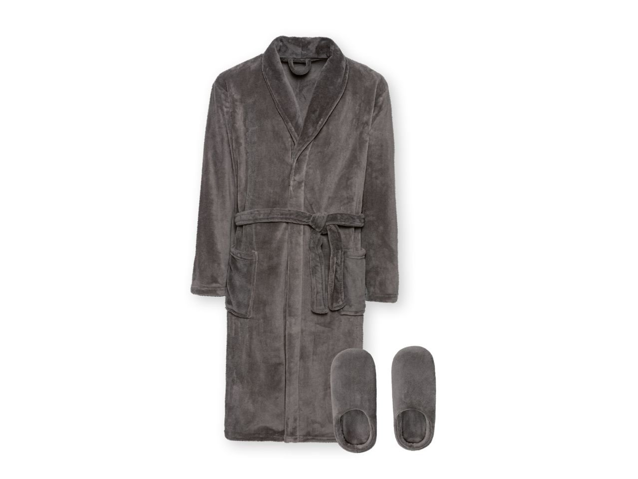 Set accappatoio con pantofole