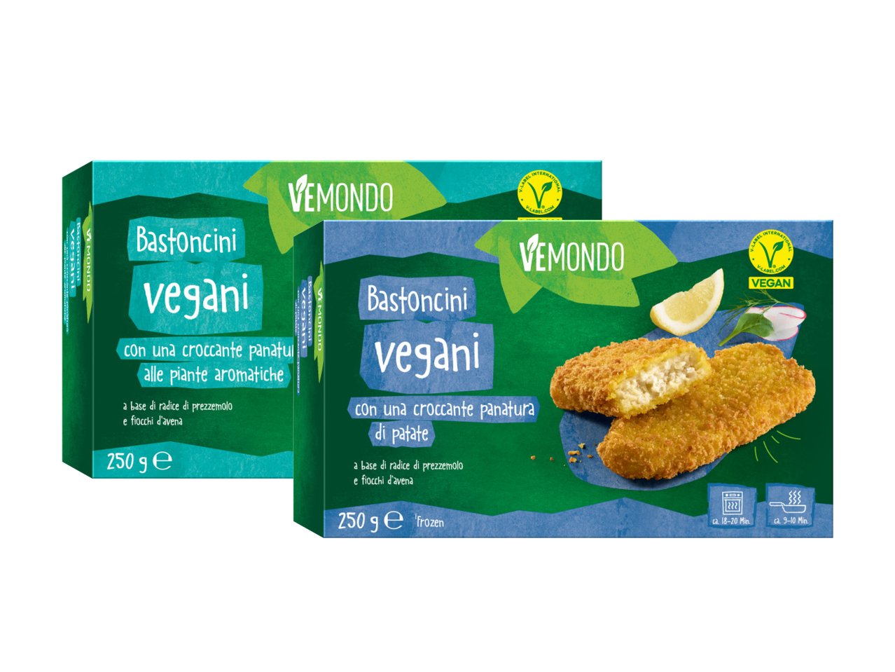 Bastoncini vegani