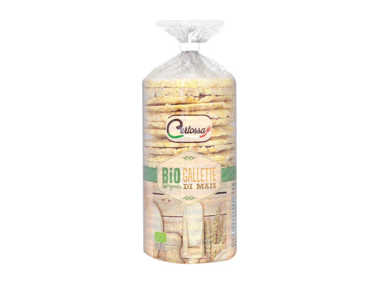 Gallette di mais Biologiche