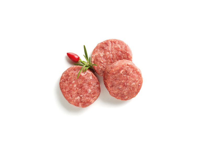 Mini-hamburger di bovino adulto scottona