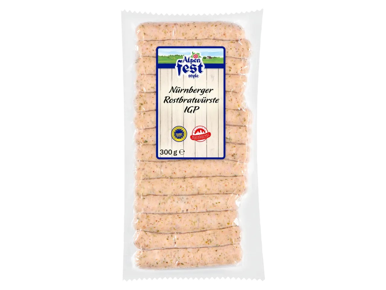 Nürnberger Rostbratwürste IGP