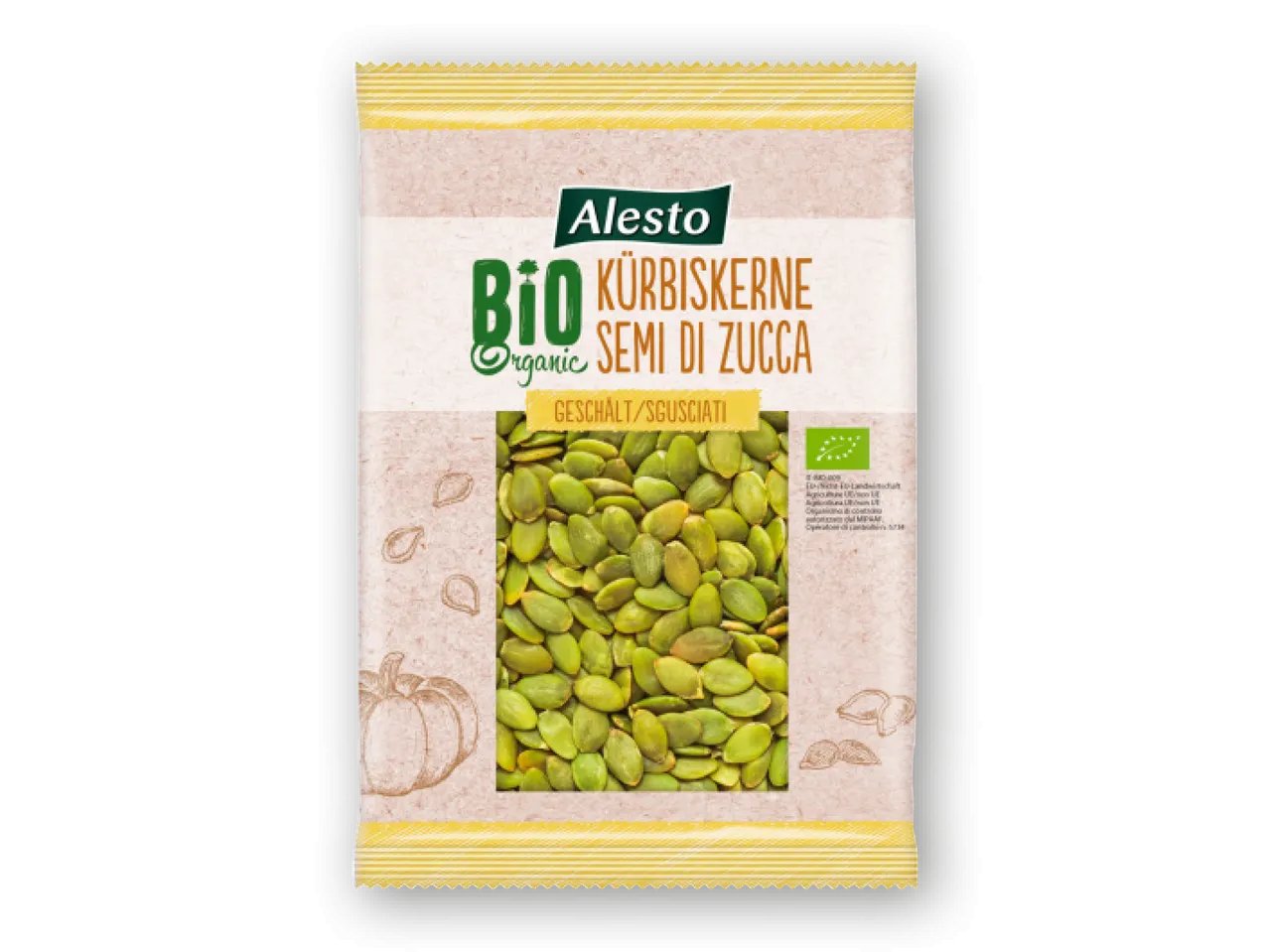 Semi di zucca bio sgusciati