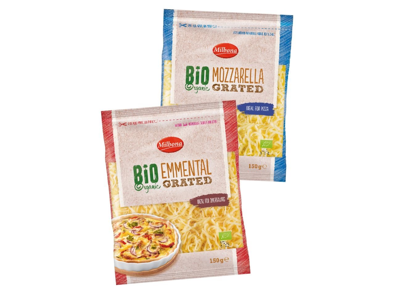 Formaggio grattugiato bio