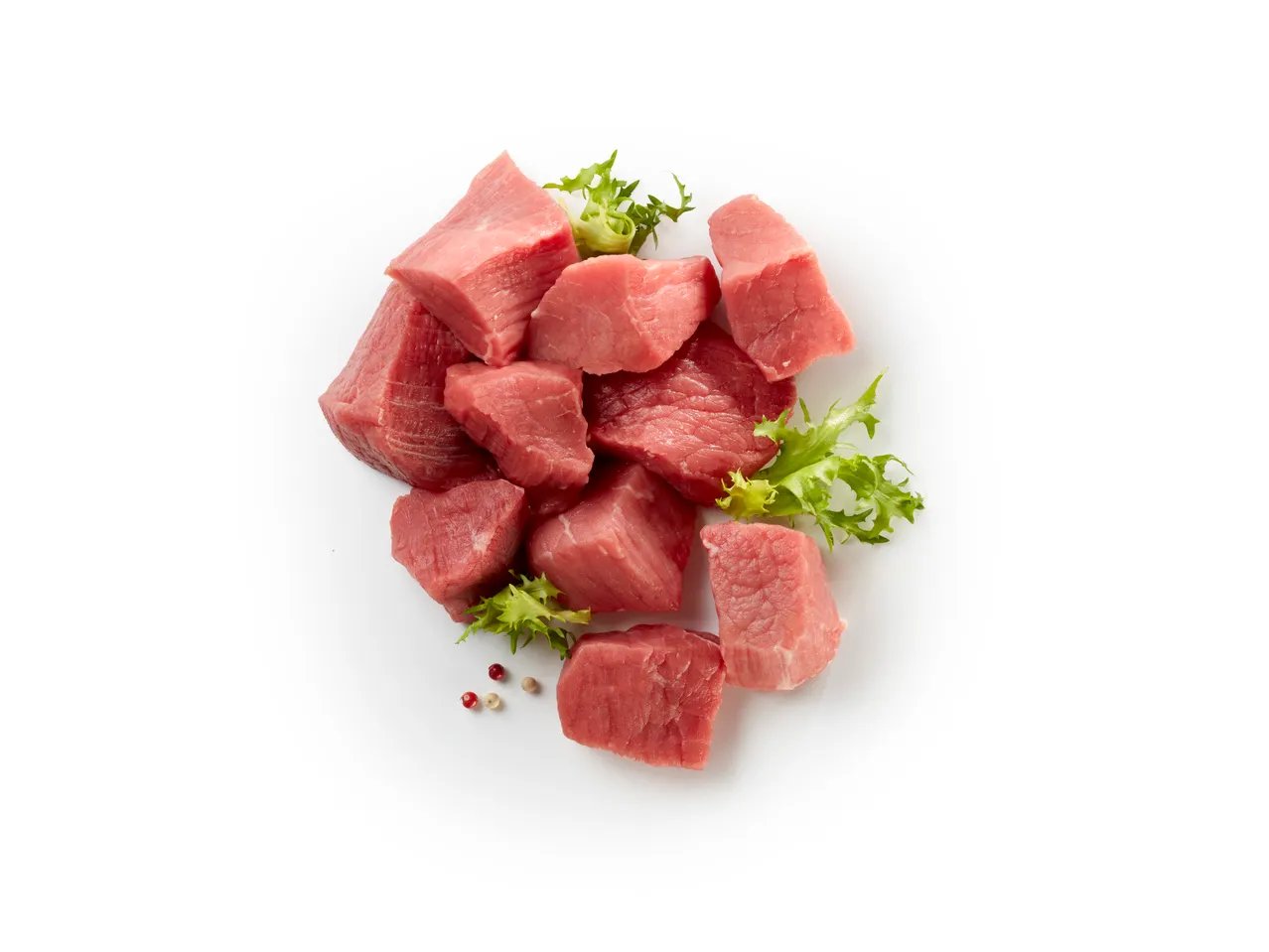 Bocconcini di bovino adulto scottona