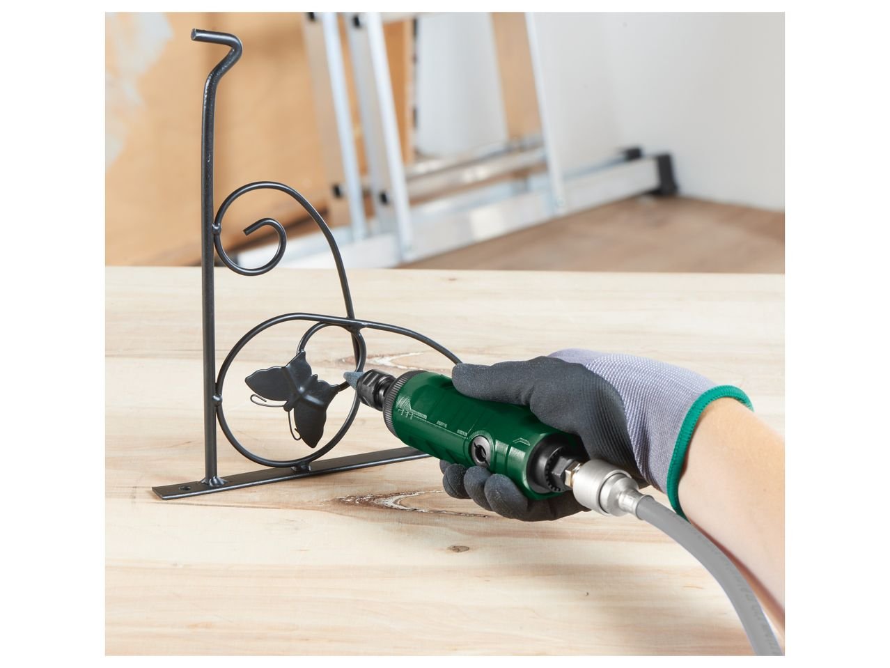 Set levigatrice a penna o troncatrice ad aria compressa