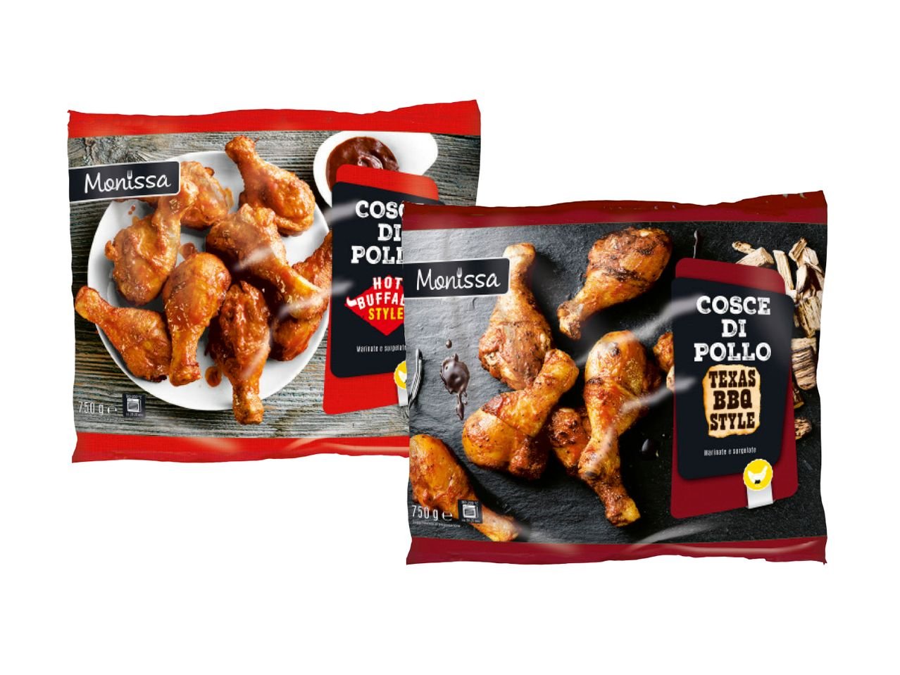 Cosce di pollo marinate