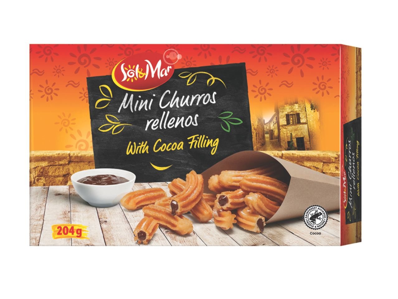 Mini Churros ripieni