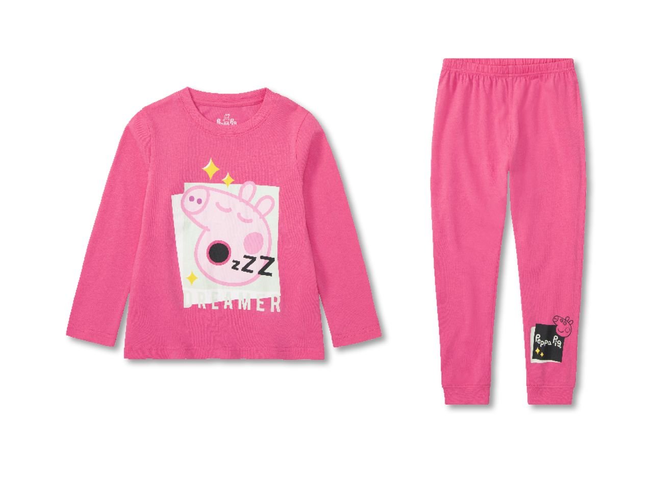 Pigiama da bambina "Paw Patrol, Peppa Pig, Minnie Mouse"