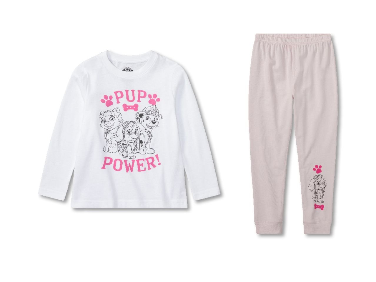 Pigiama da bambina "Paw Patrol, Peppa Pig, Minnie Mouse"