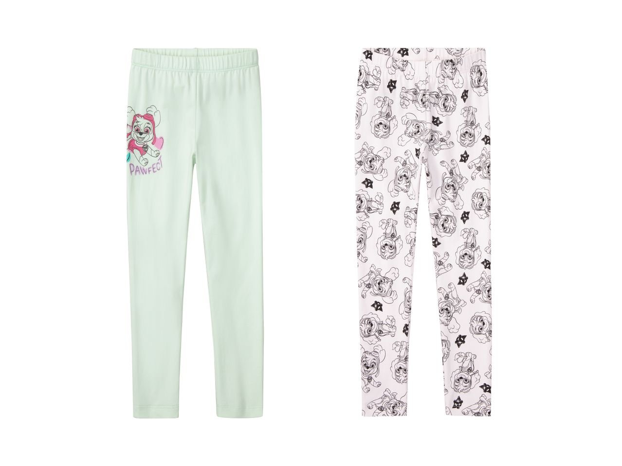 Leggings da bambina "Paw Patrol, Peppa Pig, Minnie Mouse