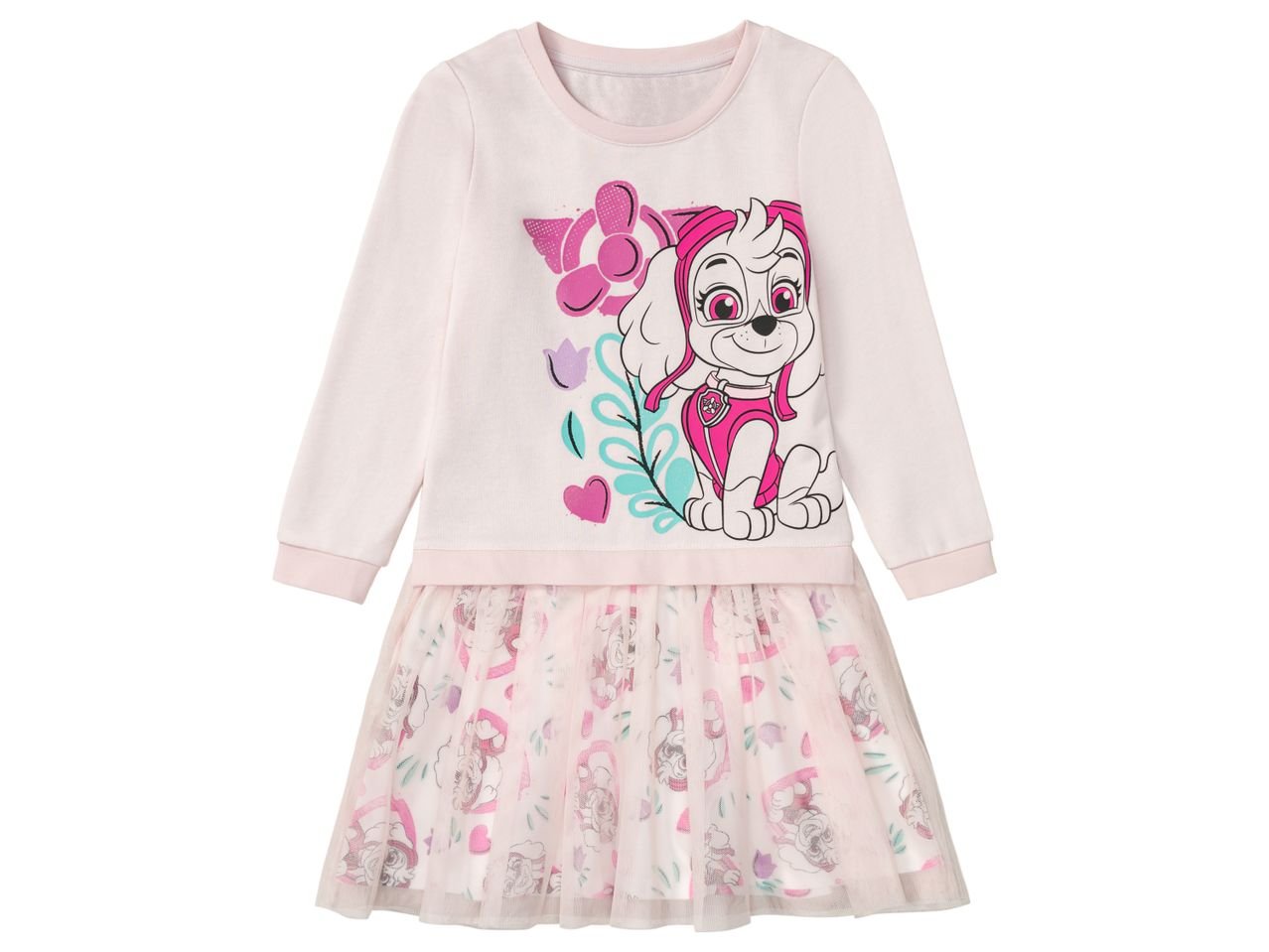 Vestito da bambina "Paw Patrol, Peppa Pig, Minnie Mouse"