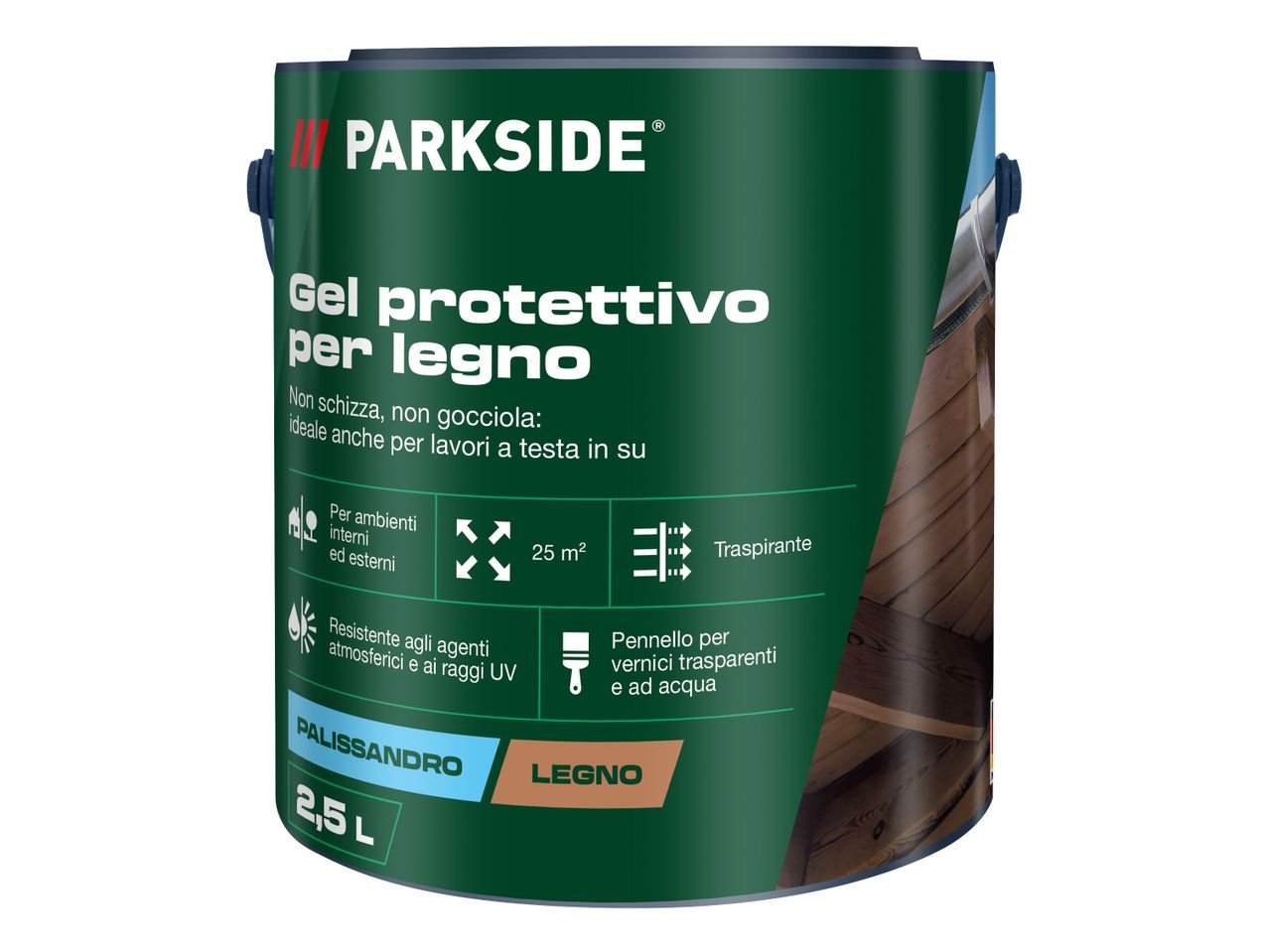 Gel protettivo per legno