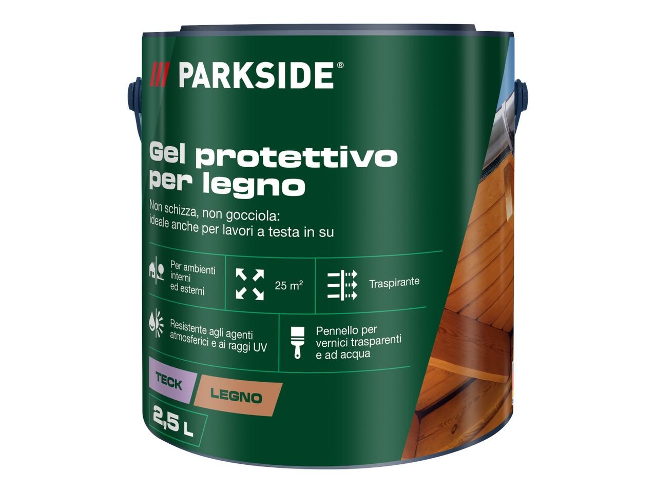 Gel protettivo per legno