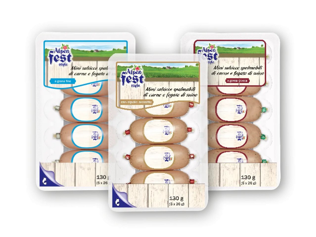 Mini salsicce spalmabili