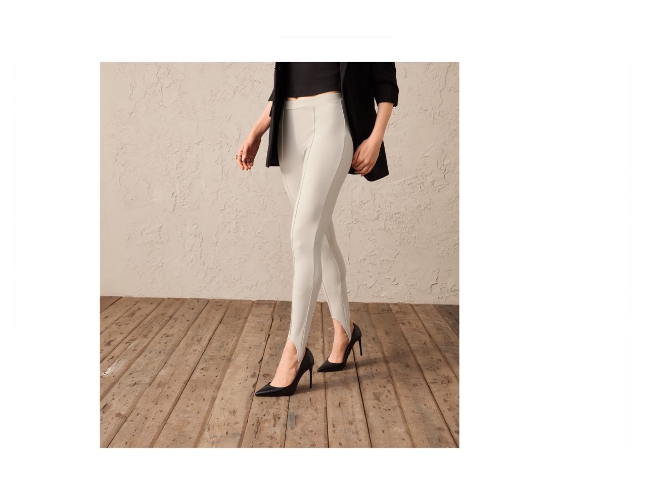 Leggings con staffa da donna