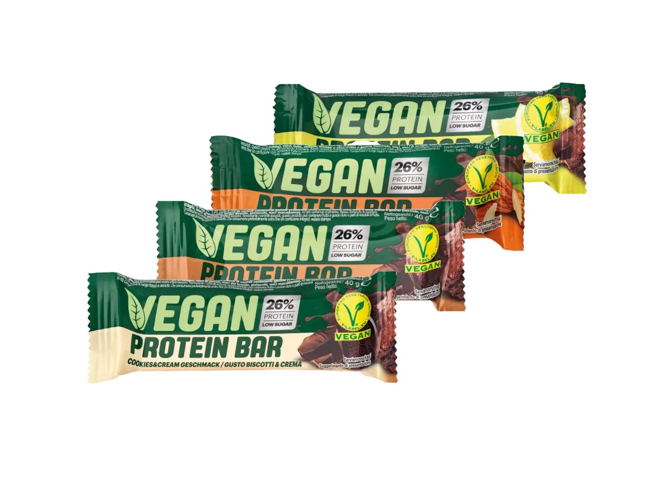 Barrette proteiche vegane