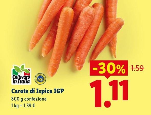 Carote Di Ispica IGP