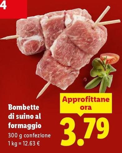 Bombette Di Suino Al Formaggio