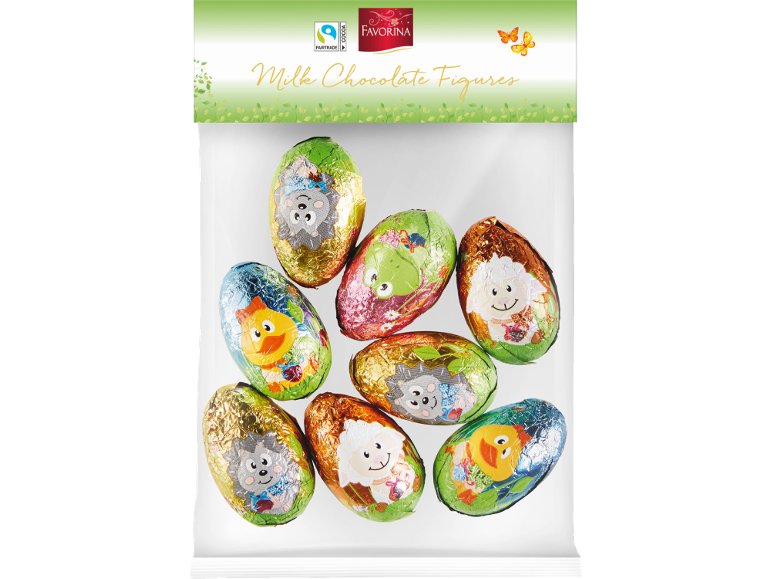 Figure pasquali di cioccolato
