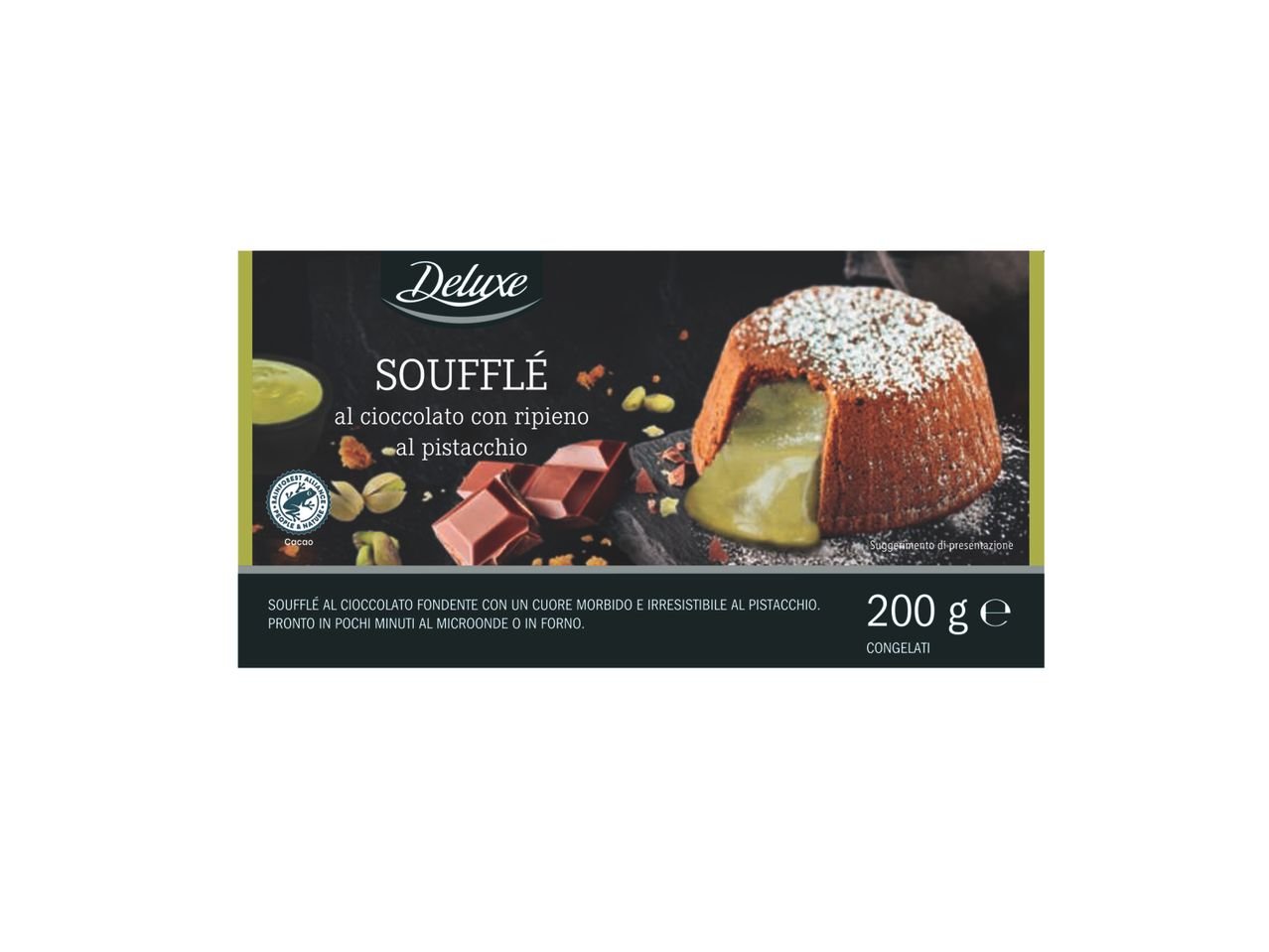 Soufflé al pistacchio