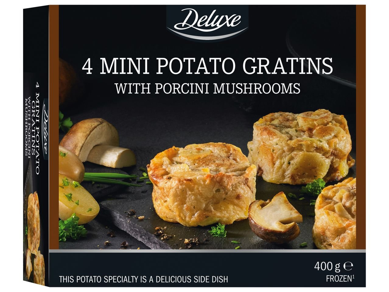 Sformati di patate con porcini