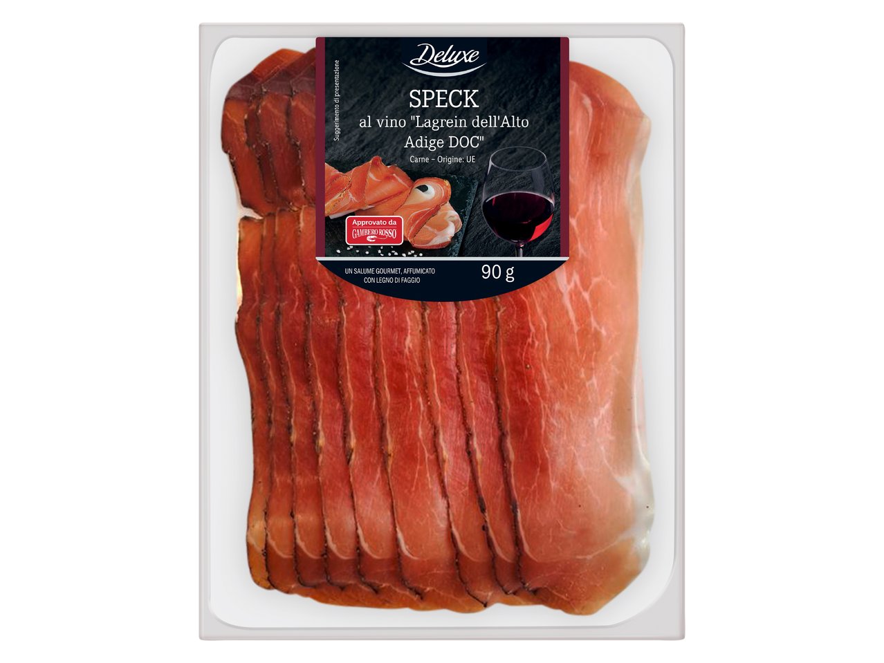 Speck al vino “Lagrein dell’Alto Adige DOC”