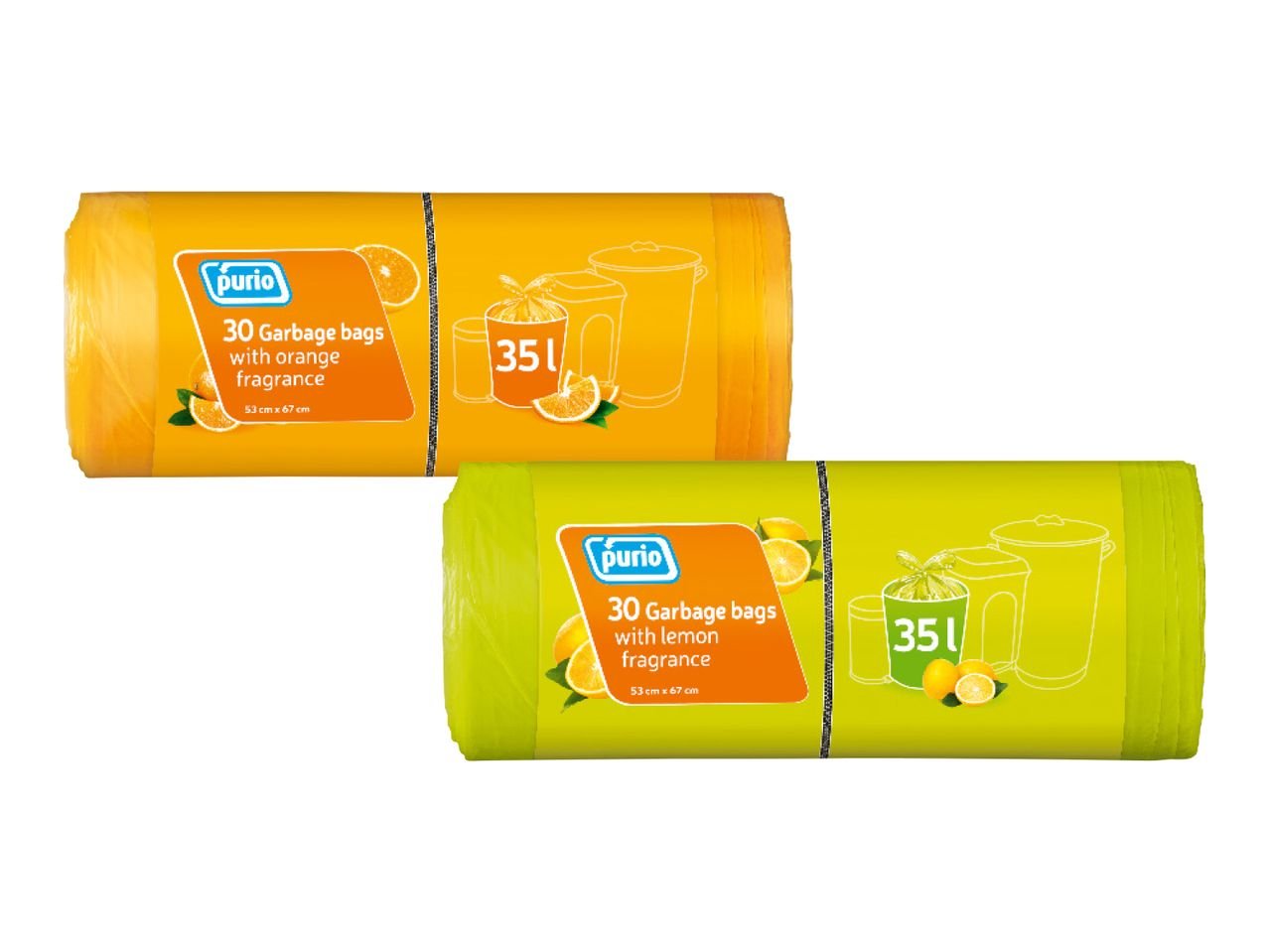 Sacchetti profumati per rifiuti