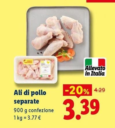 Ali Di Pollo Separate