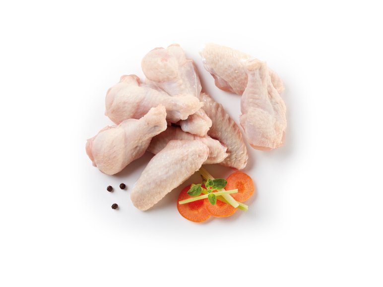 Ali di pollo separate