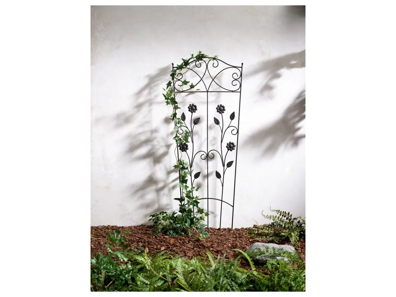 Spalliera in metallo per rampicanti