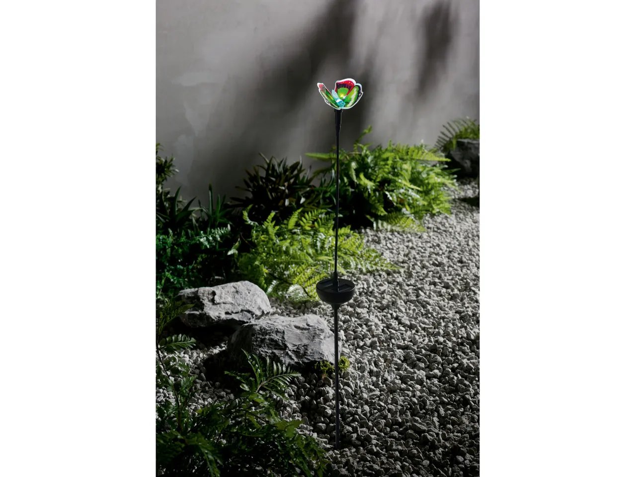 Lampada LED a energia solare "Farfalla"