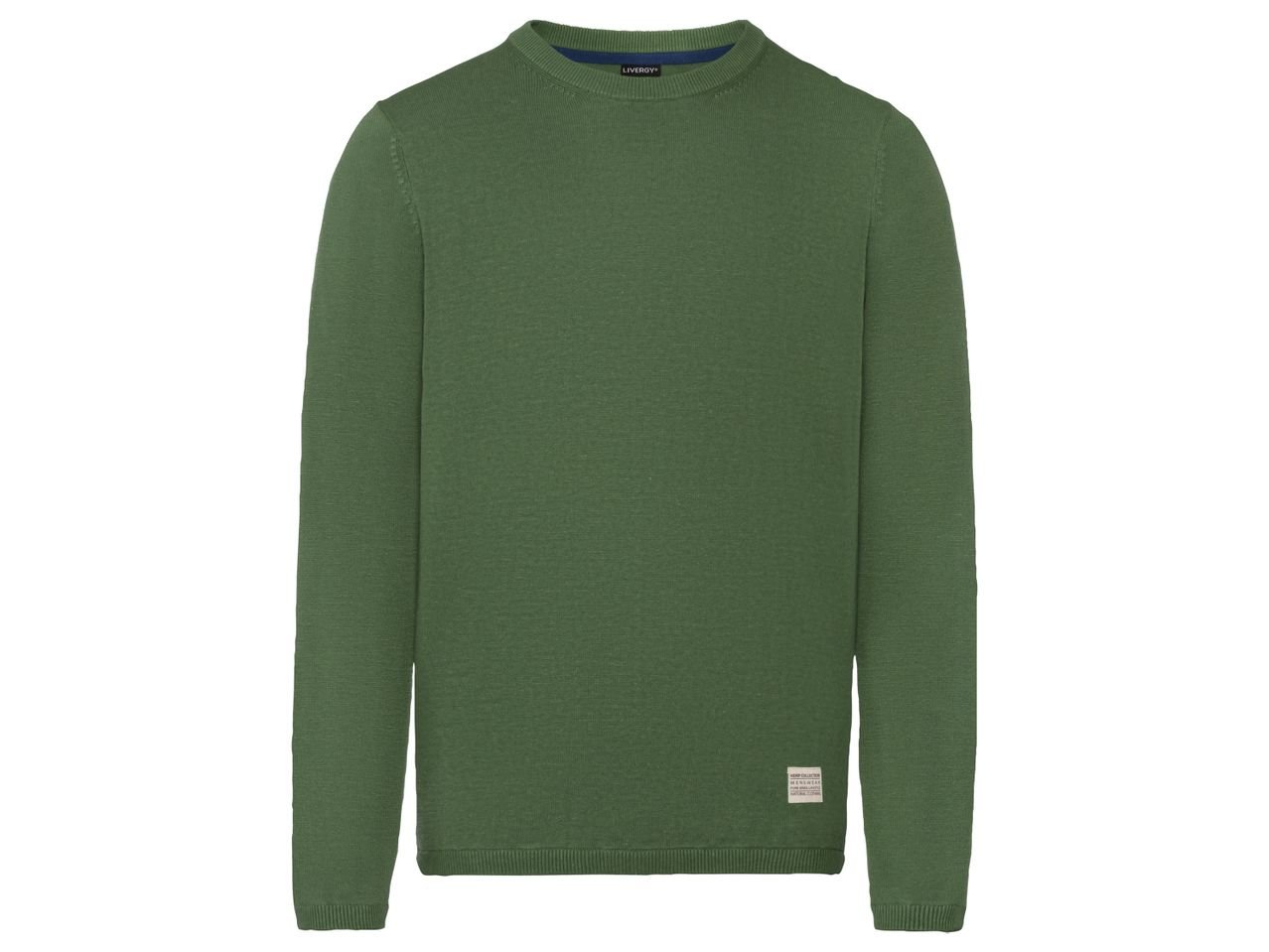 Pullover in canapa da uomo