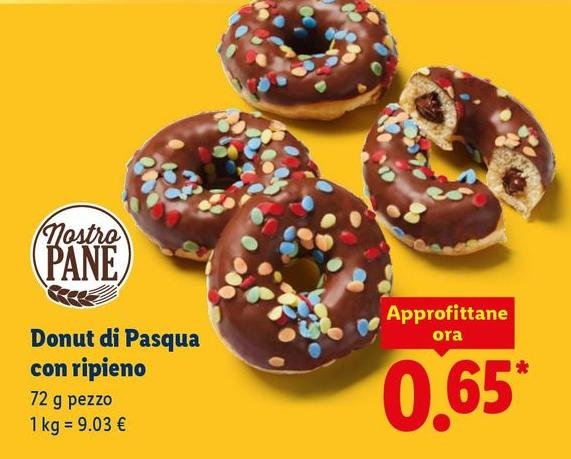 Donut Di Pasqua Con Ripieno