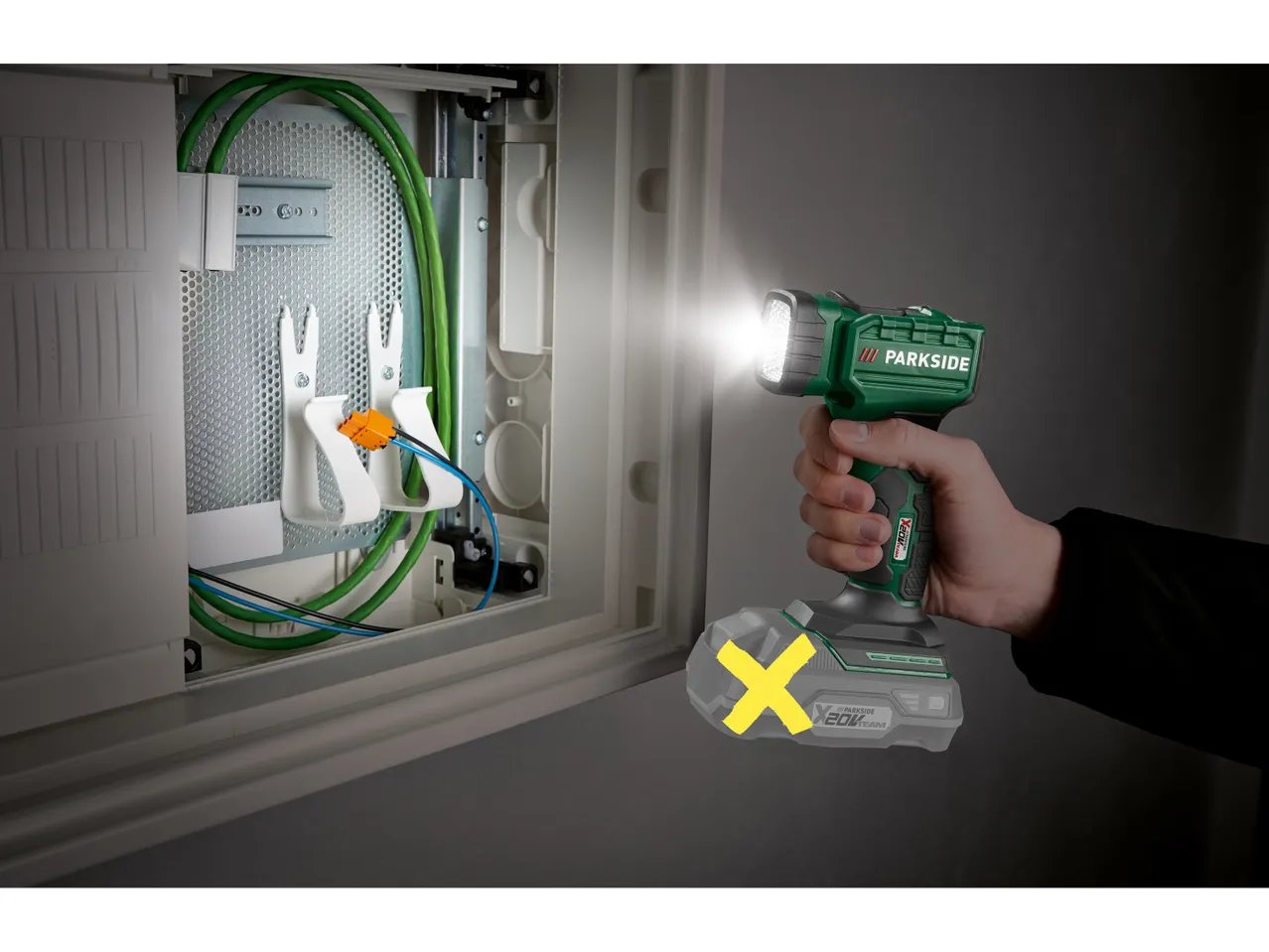 Torcia a LED ricaricabile