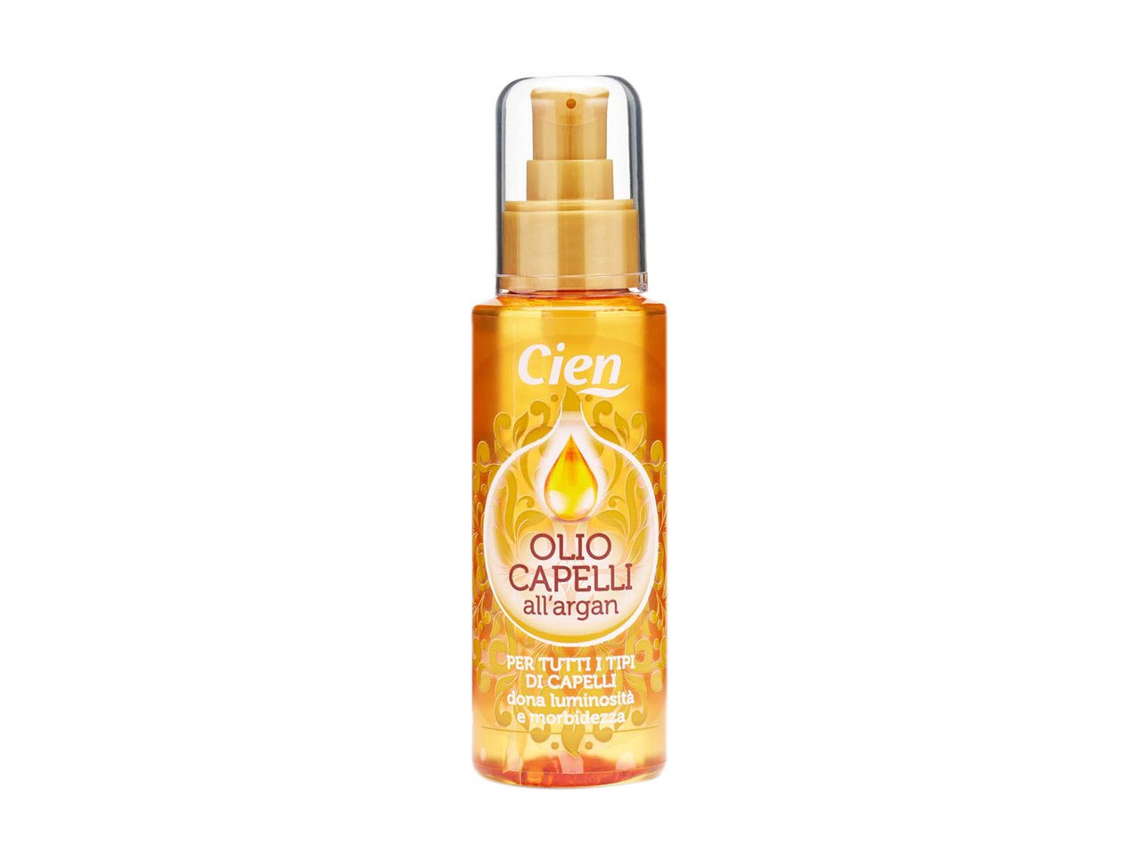 Olio capelli all'argan