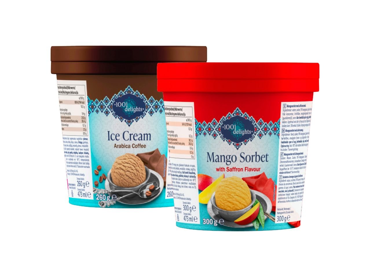 Gelato stile orientale