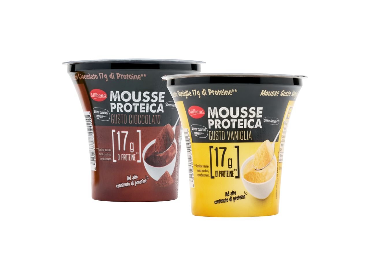 Mousse proteica