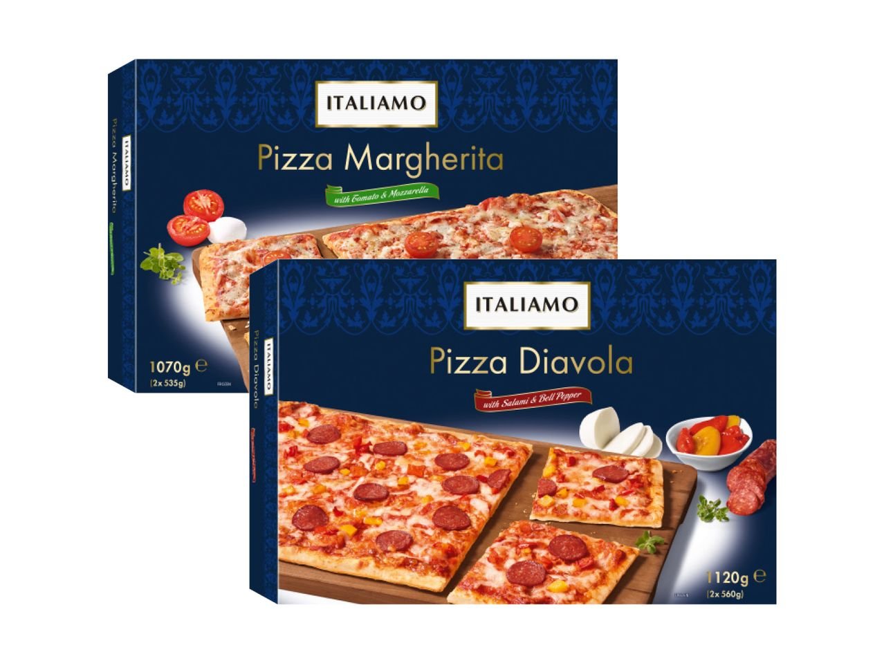 Pizza formato famiglia