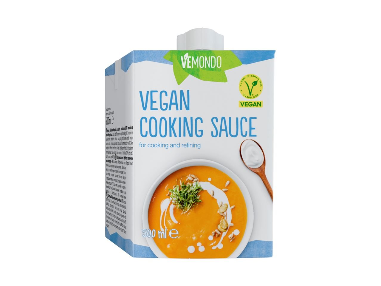 Crema vegana per cucinare