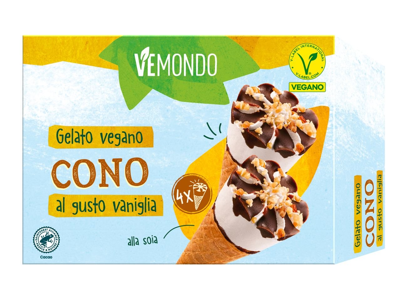 Coni gelato vegani