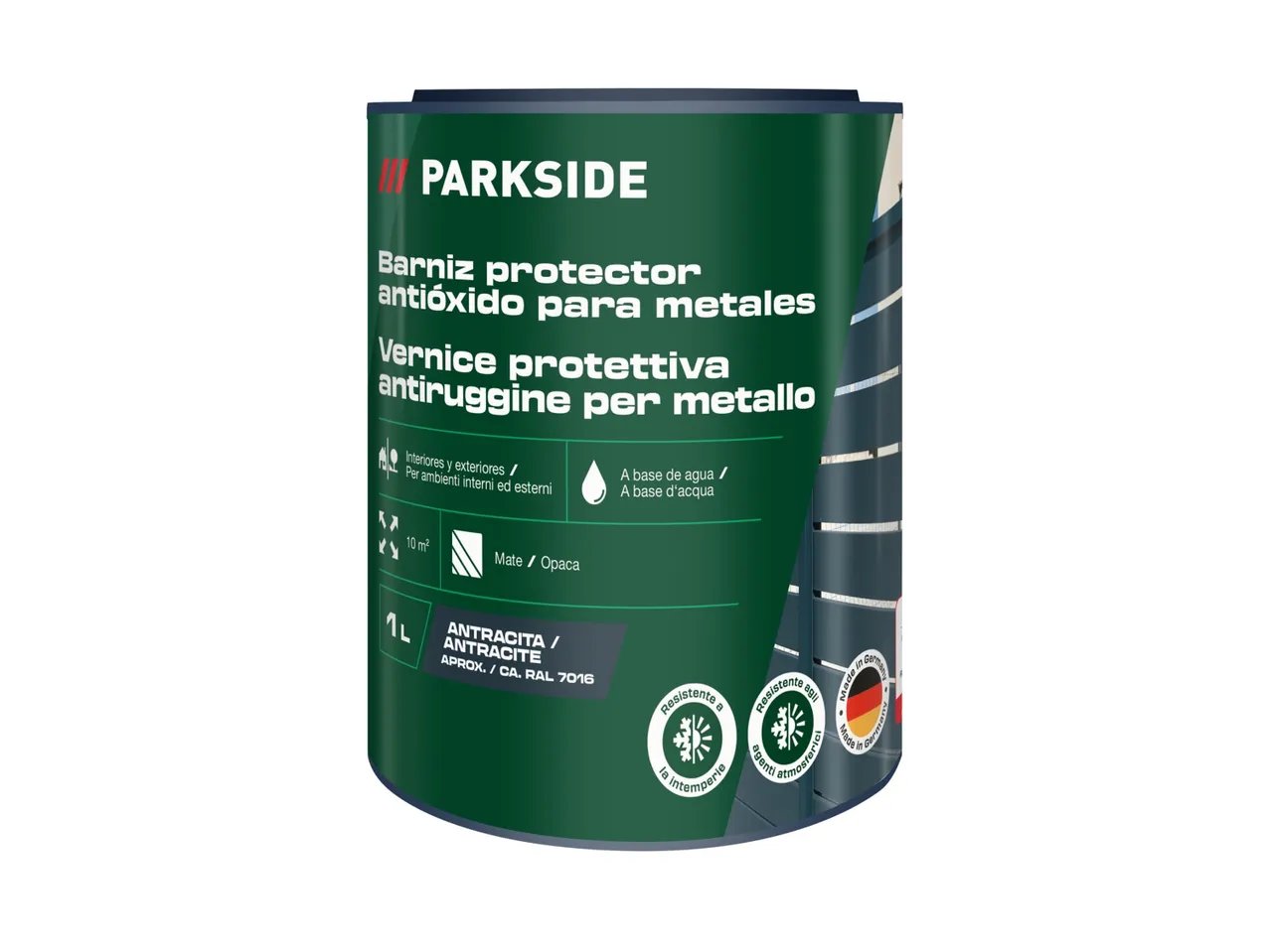 Vernice protettiva antiruggine per metallo