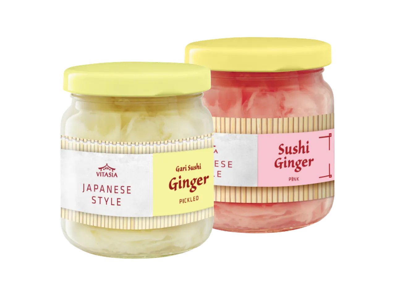 Gari zenzero a fette in agrodolce