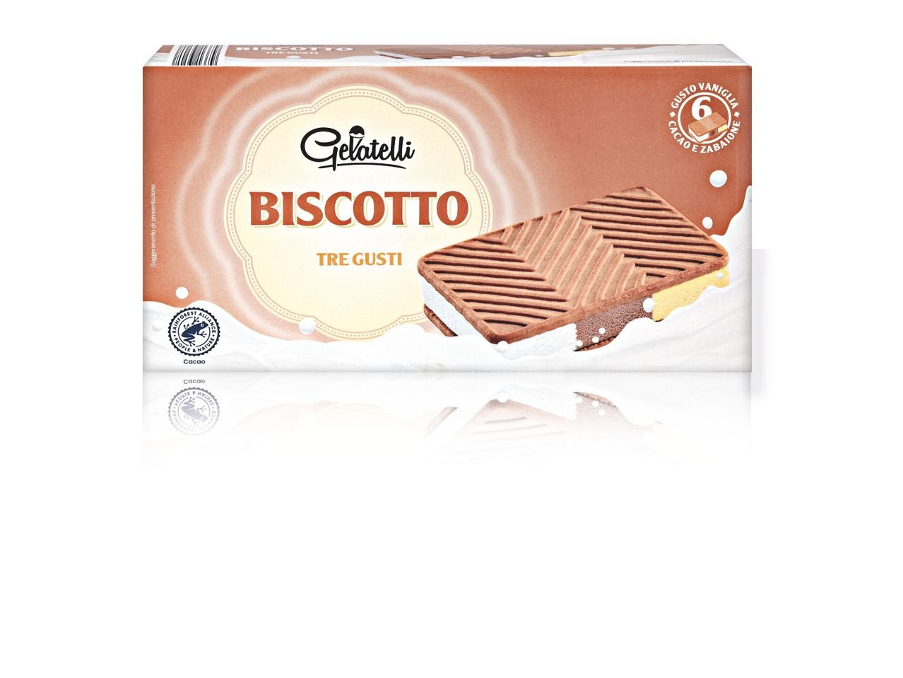 Biscotto tre gusti