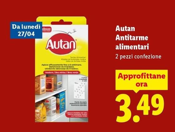 Autan - Antitarme Alimentari